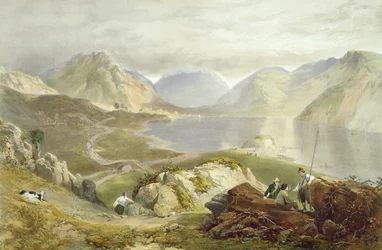 Wast Water, Englannin järvialueelta, 1853 (katso lisätietoja numerosta 90434)